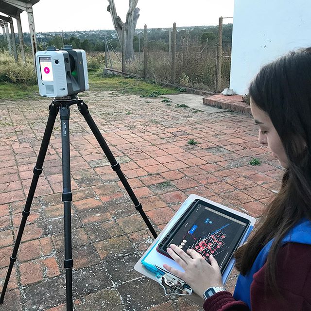 Escaneado 3D de una Masía en el Garraf