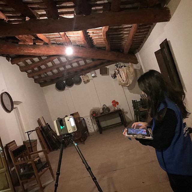 Escaneado 3D de una Masía en el Garraf