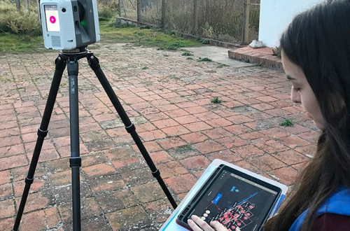 Escaneado 3D de una Masía en el Garraf